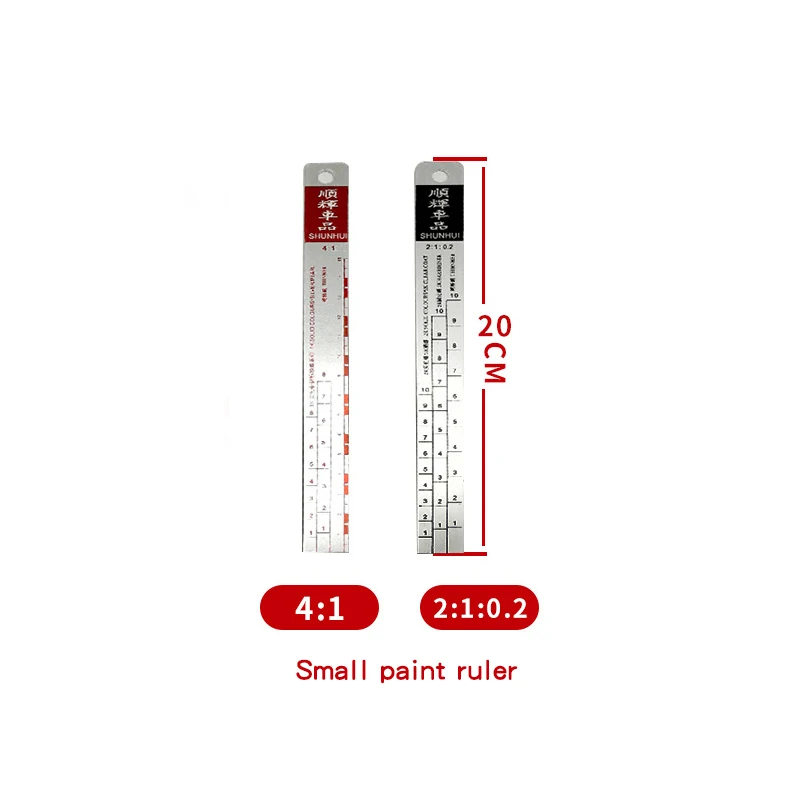 Линейка для смешивания красок, линейка для смешивания красок, линейка, измеритель, линейка, инструмент для смешивания красок, линейка, инструмент для рисования