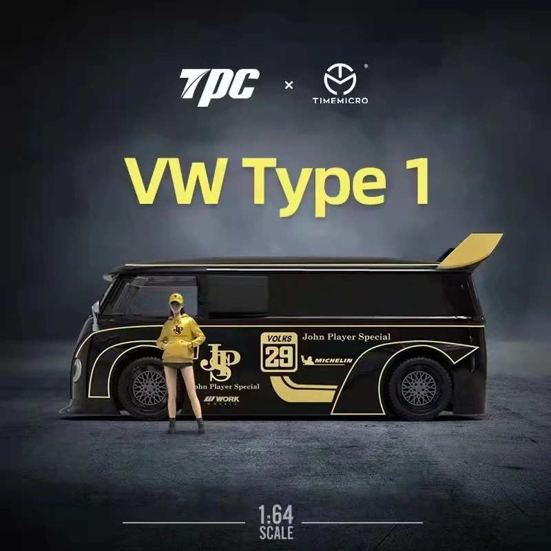 

Модель автомобиля под давлением TM 1/64 Type 1 Fourgonnette JPS