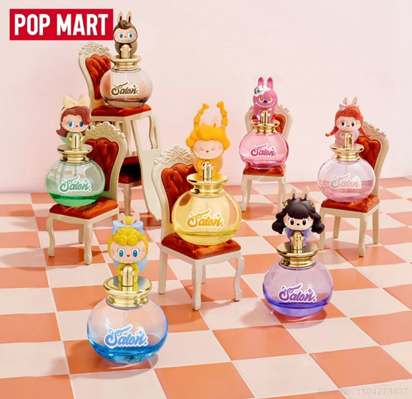 POP MART The Monsters Labubu Hair Salon Series Ароматический спрей, милый коллекционный сюрприз-бокс, фигурка-игрушка в стиле аниме, украшение, подарок (art.: 3920db8c45e43) - 3920db8c45e43