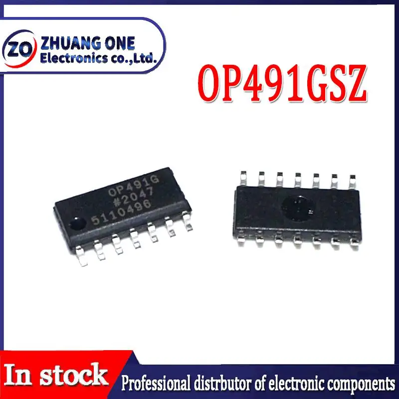 (10 шт.) 100% новый набор микросхем OP491GSZ OP491 OP491G Sop-14