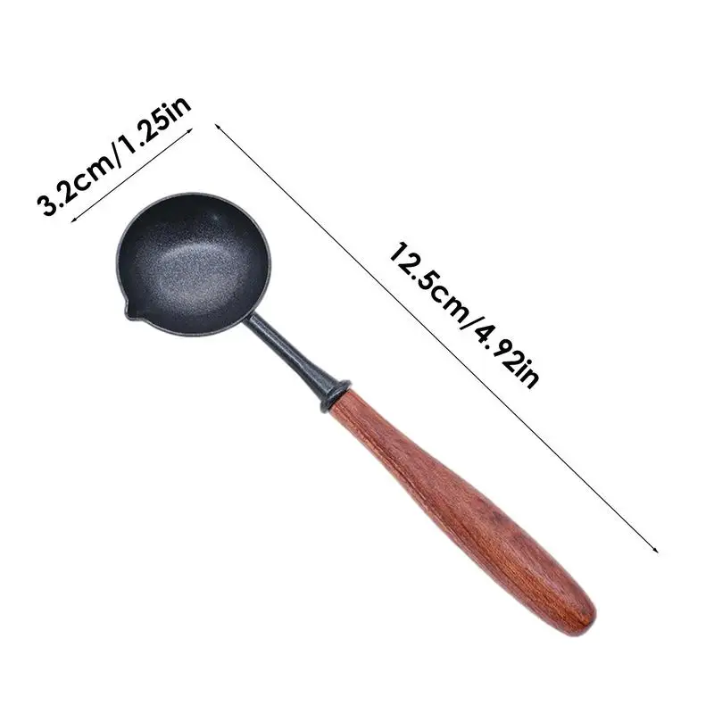 Новые ложки для восковой штамповки с деревянной ручкой