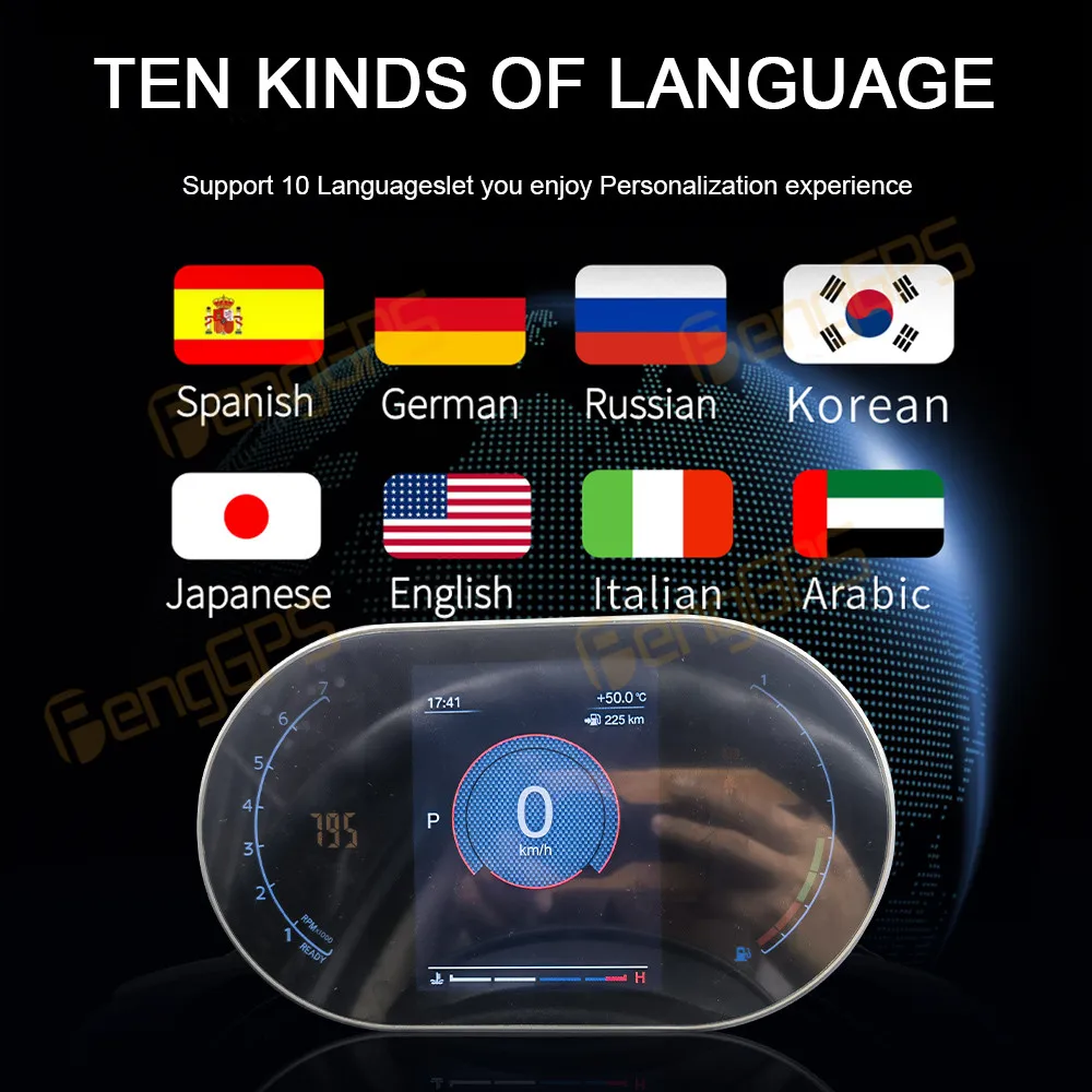 ЖК-дисплей для BMW Mini Cooper F54 F55 F56 F57 2014-2023 приборная панель цифровой Виртуальный