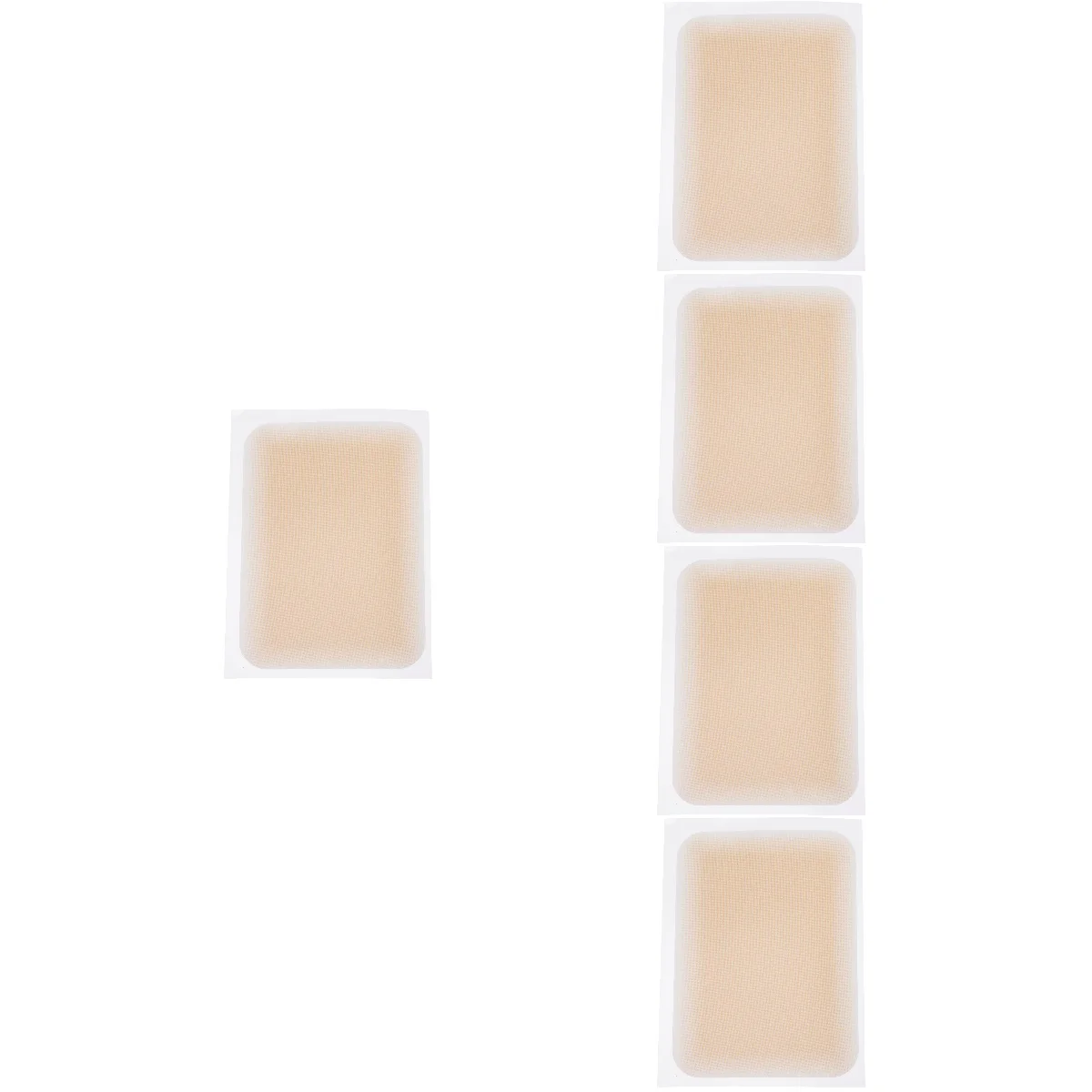 

5pcs Scar Removal Sheets Reusable Scar Sheets Skin Dressing Patch for Scars Surger Burns Injuries and Stretch Marks Complexion