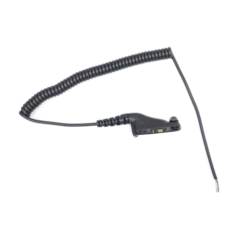 

Speaker Mic Walkie-Talkie Speaker Cable for motorola XIR P8268 5-Pin Mic Cable R2LB
