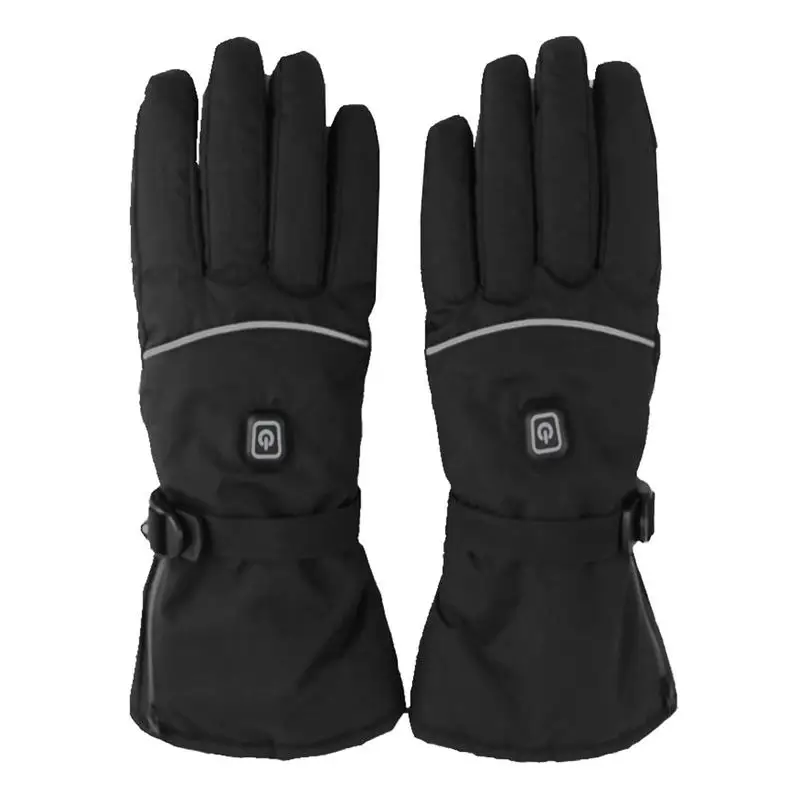 

4400 MAh Men Motorcycle Electric Heated Gloves Winter Thermal Warm Touchscreen Gloves Waterproof Snow Ski Heated Gloves