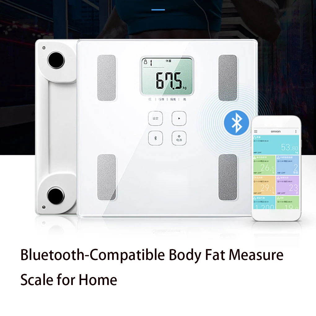 

Body Weight Scale Step-on Fat Measure Device Household Fitness Health Care Personal Adults Kids Electronics Supplies