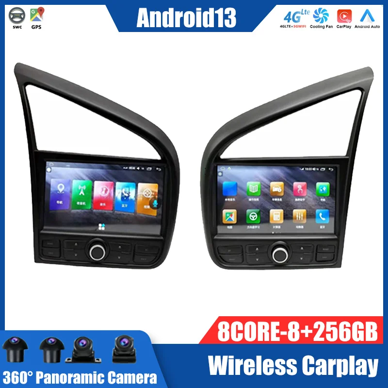 Экран Carplay для Audi R8 2007 2008 2009 2010 2011-2015 Радио Android Аудио Стерео Авто GPS Автомобильный