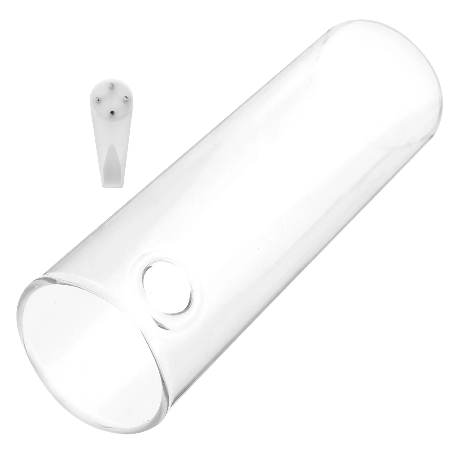 

1 set of Wall Mounted Glass Vases Wall-mounted Flower Vase Clear Glass Vases