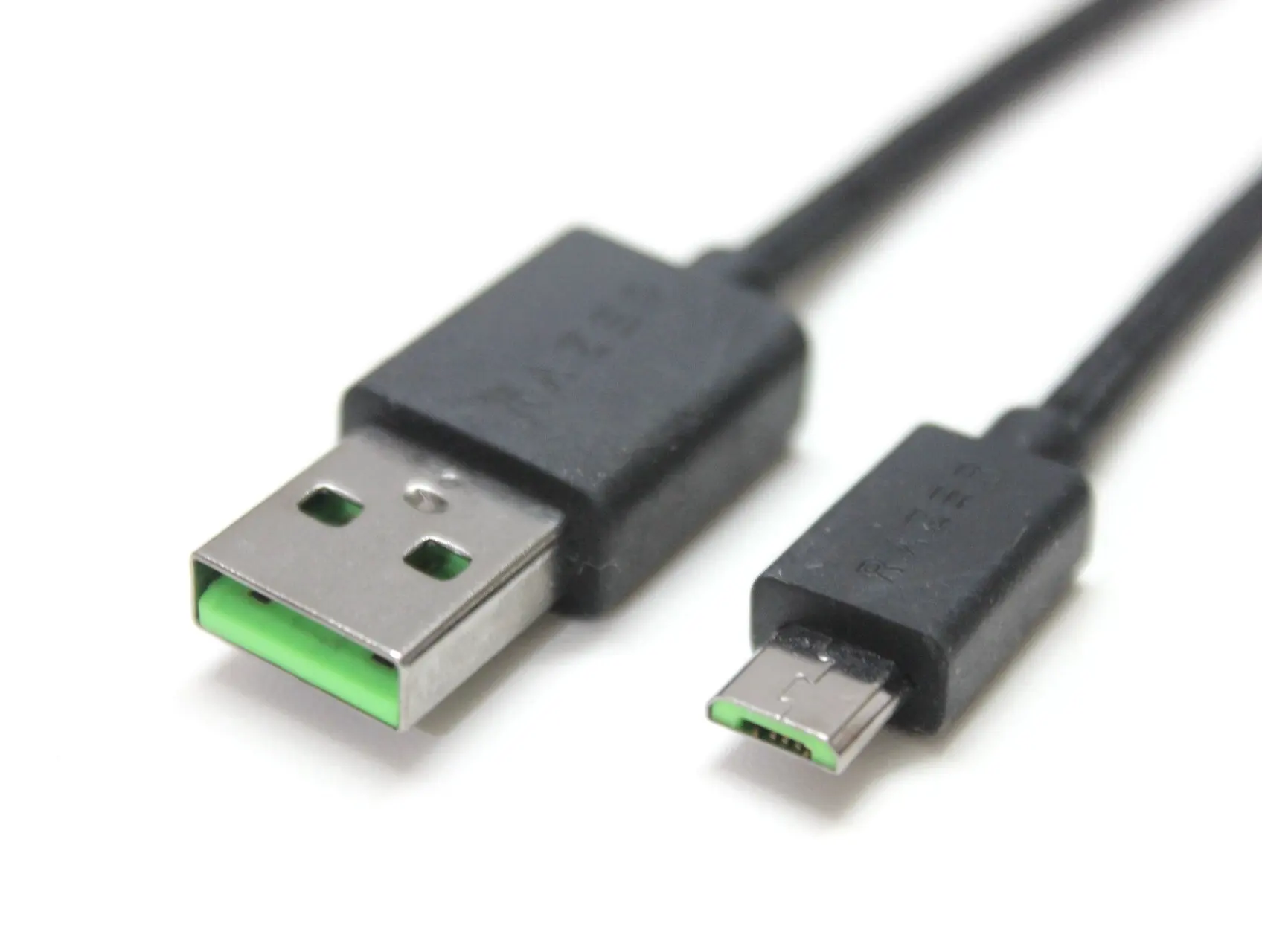 

Durable Nylon Braided Line Micro Usb Cable Quick Charging Cord for Razer Nari Ultimate Headset Usb Microphone Gaming Mouse