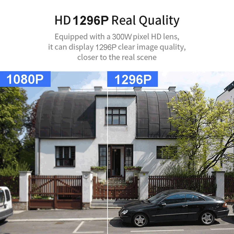 Смарт камера 2K 1296p HD 360 угол WIFI