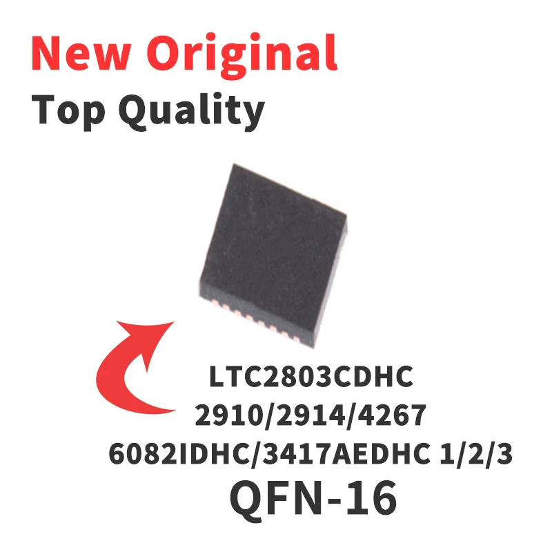 

LTC2803CDHC/2910/2914/4267/6082IDHC/3417AEDHC 1/2/3 Стандартный чип IC оригинальный новый бренд
