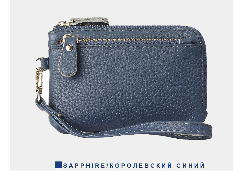 

Ladies Fashion New Simple Leather Mini Multifunctional Zipper Coin Purse