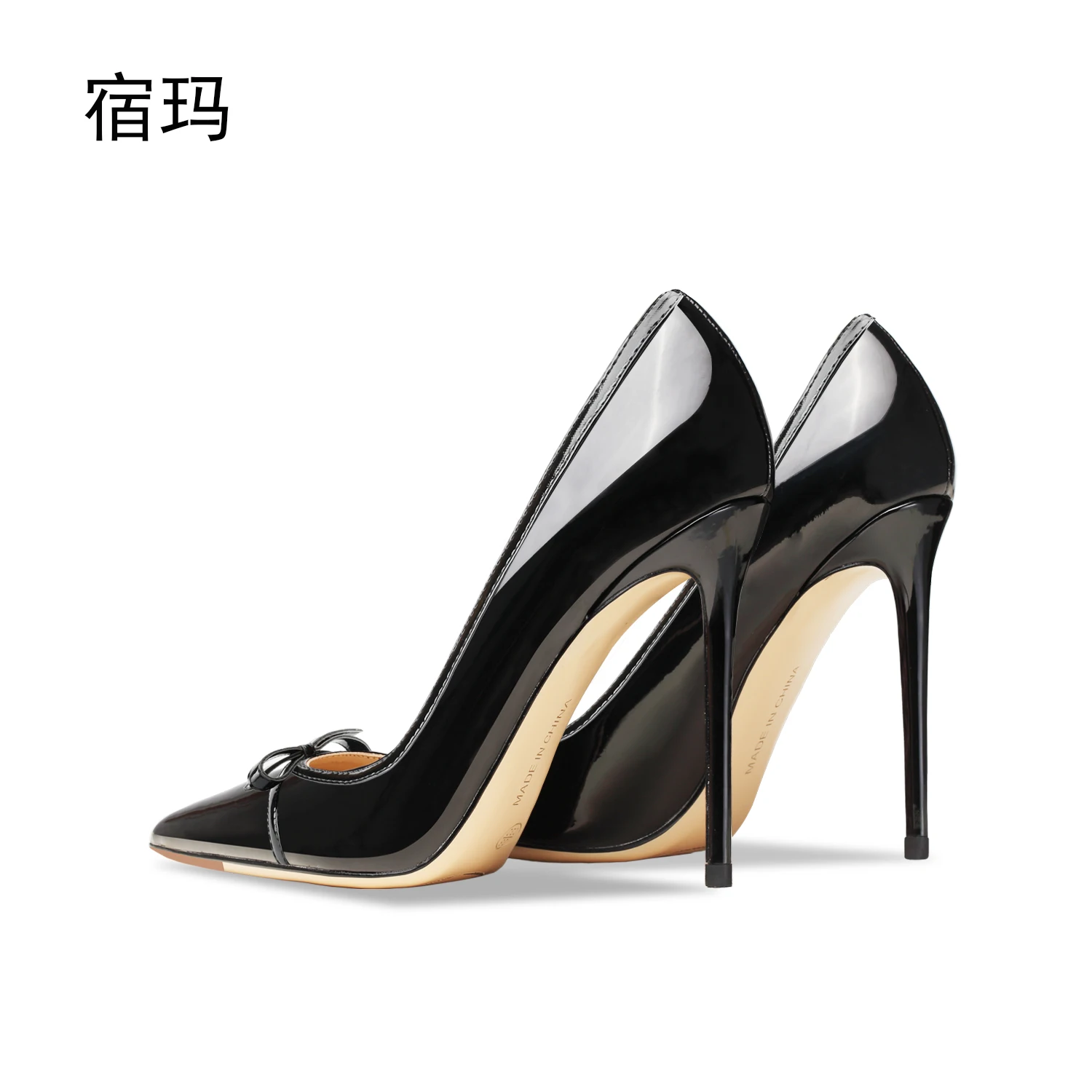 High Heels For Women 2023 New Bowknot Women's Heels Stiletto Pointed Toe Pumps Dress Club Prom Party Shoes Woman Ladies Shoes