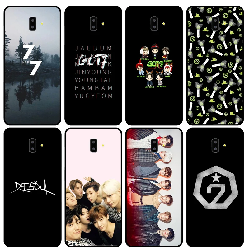 KPOP GOT7 Case For Samsung Galaxy J4 J6 Plus 2018 A6 A8 A7 A9 J8 J1 J3 J5 J7 2016 A3 A5 2017 Cover