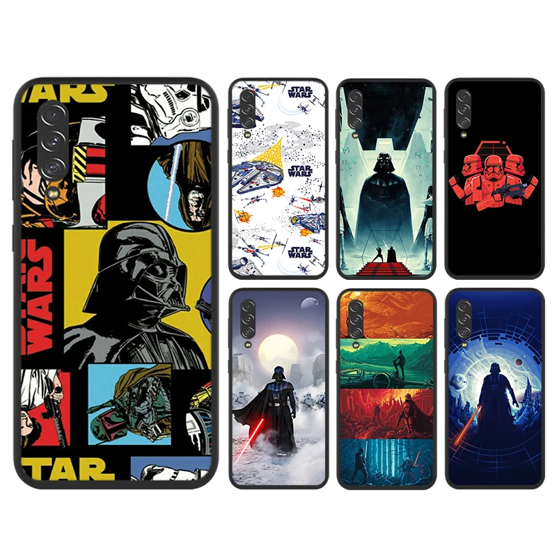 

Cool Star Wars For Samsung Galaxy A90 A80 A70S A60 A50S A40 A30 A20E A10S A10E A10 A2 Core Black Phone Case Capa