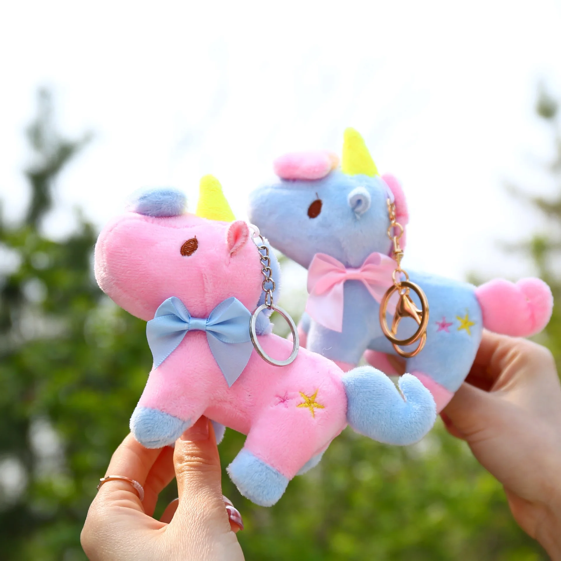 

Unicorn Plush Keychain