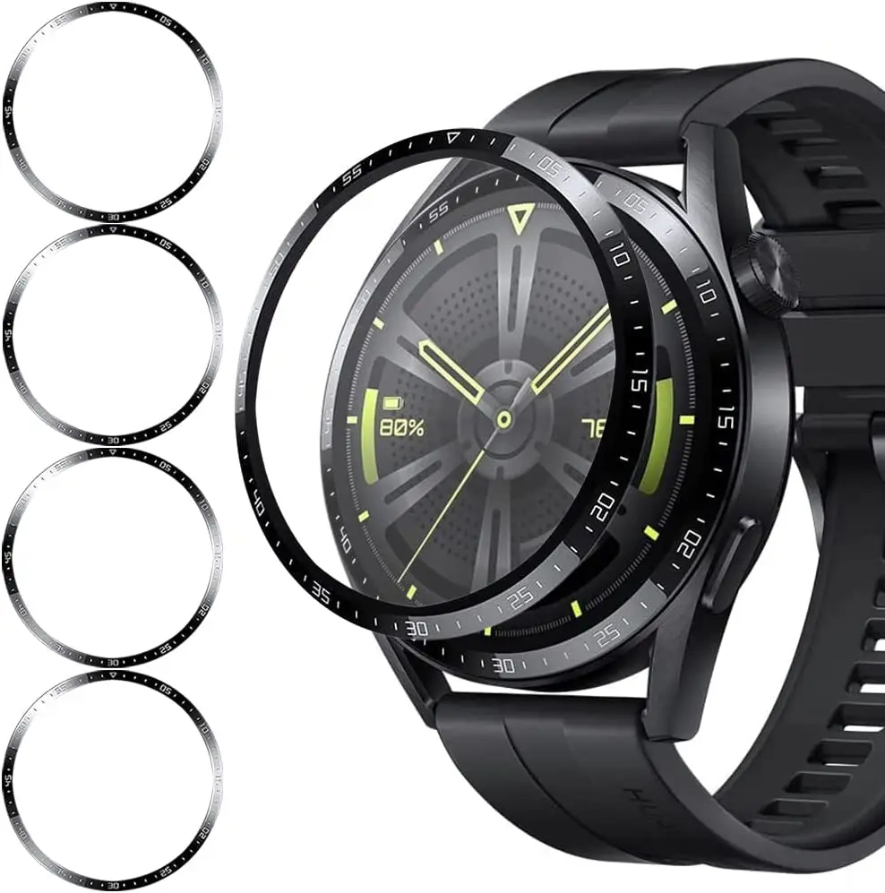 Copertura Della Protezione Dello Schermo Per Huawei Watch Gt 3 2 Gt3 Gt2 Pro 42Mm 46Mm Smart Watch Vetro Morbido Curvo Pellicola Protettiva Accessori