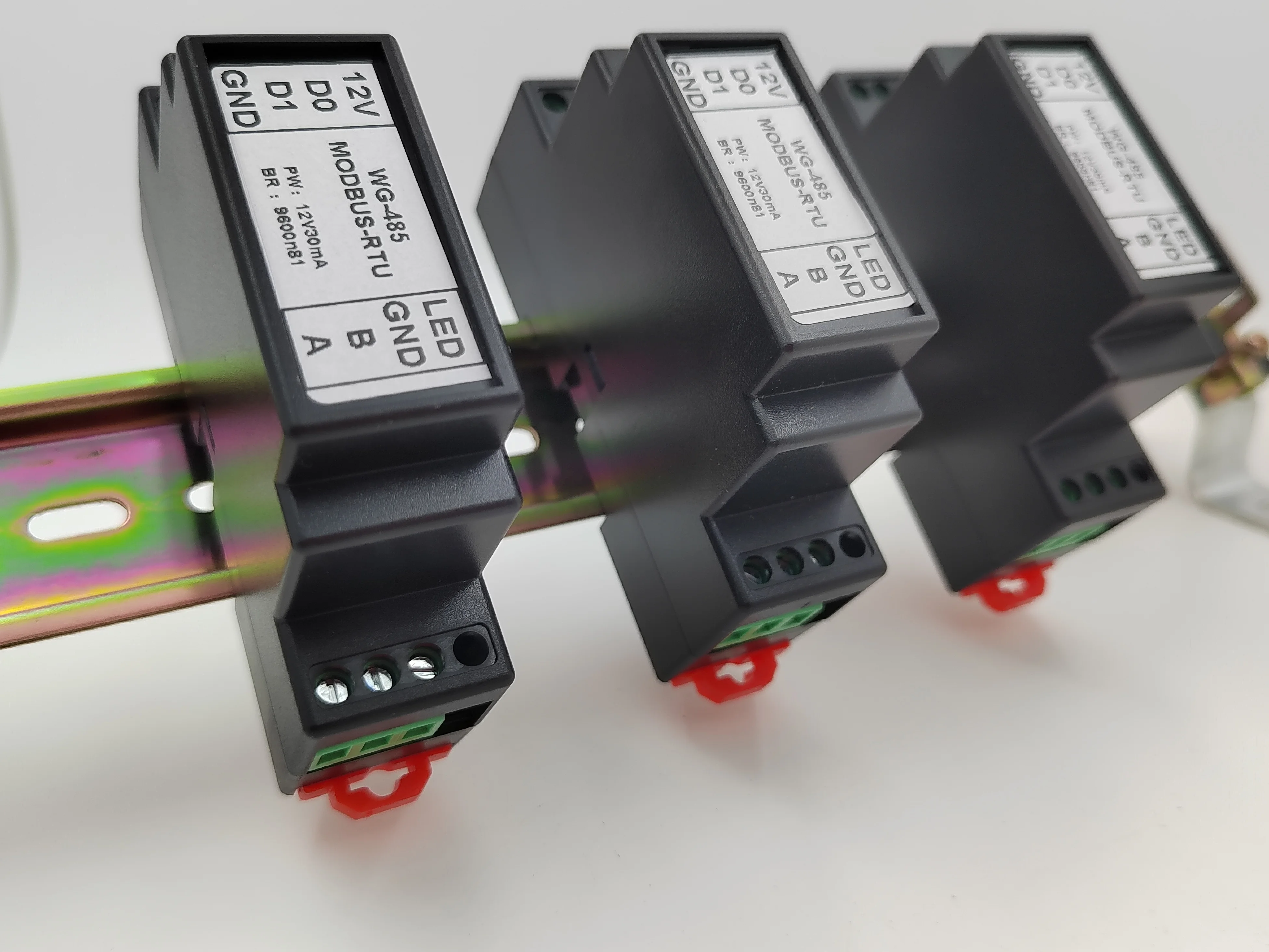 Конвертер Wiegand на DIN-рейку Modbus-RTU, WG в 485 (art.: 3920da4c818c2) - 3920da4c818c2
