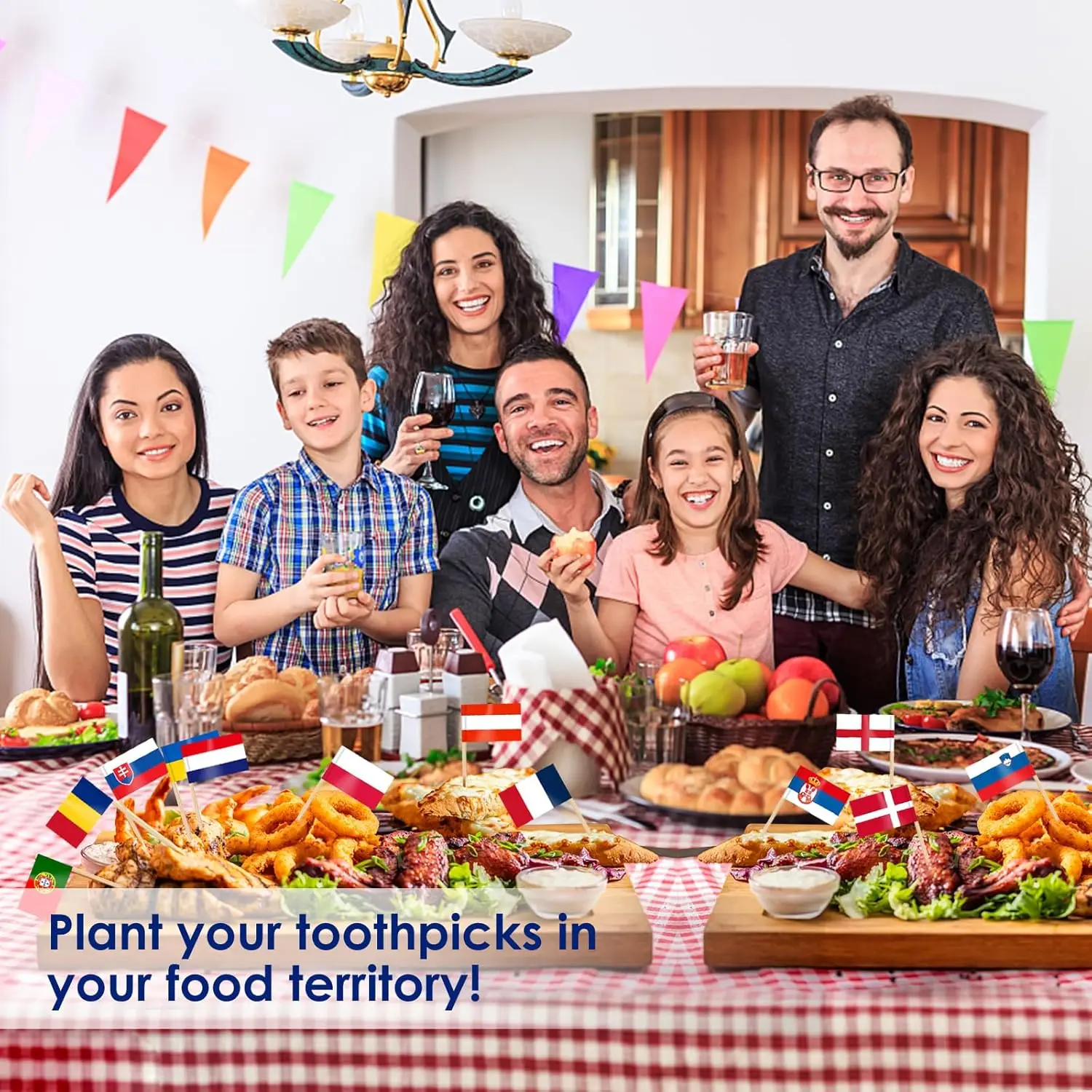 100 шт. 10 флажеров для зубочисток мини-флаг топперы кексов флаги разных стран выбор