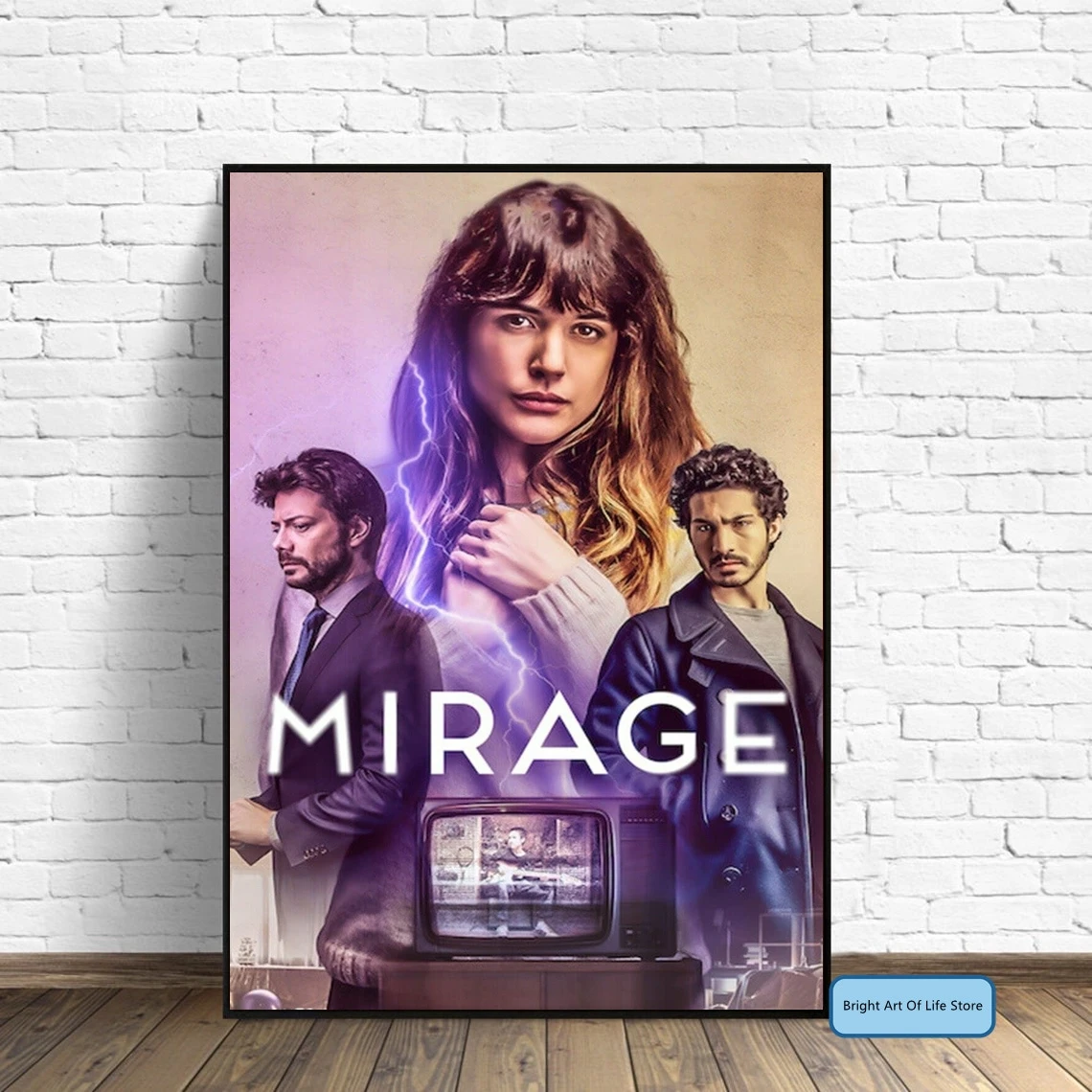 

Mirage (2018) Movie Poster Cover Photo Print Canvas Wall Art Home Decor (Unframed)