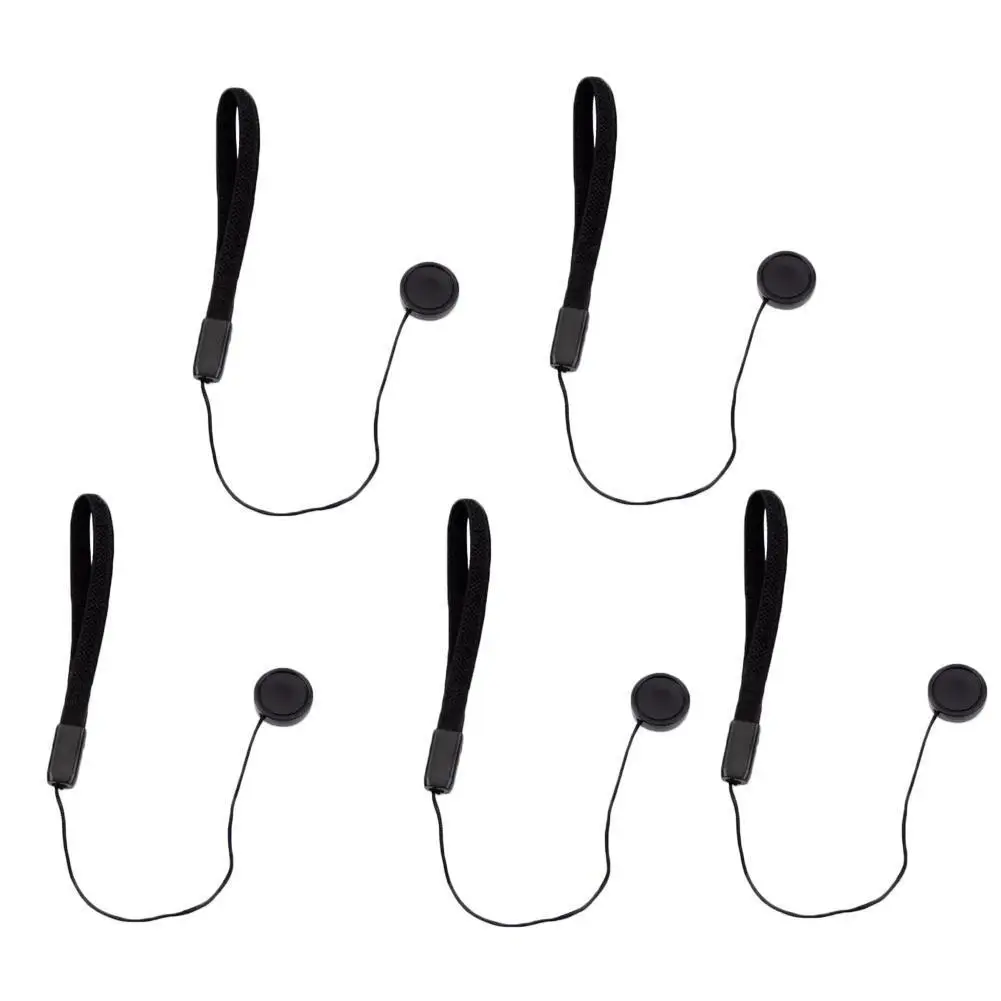 5 шт. крышка объектива камеры держатель ремешок веревка анти-потерянная