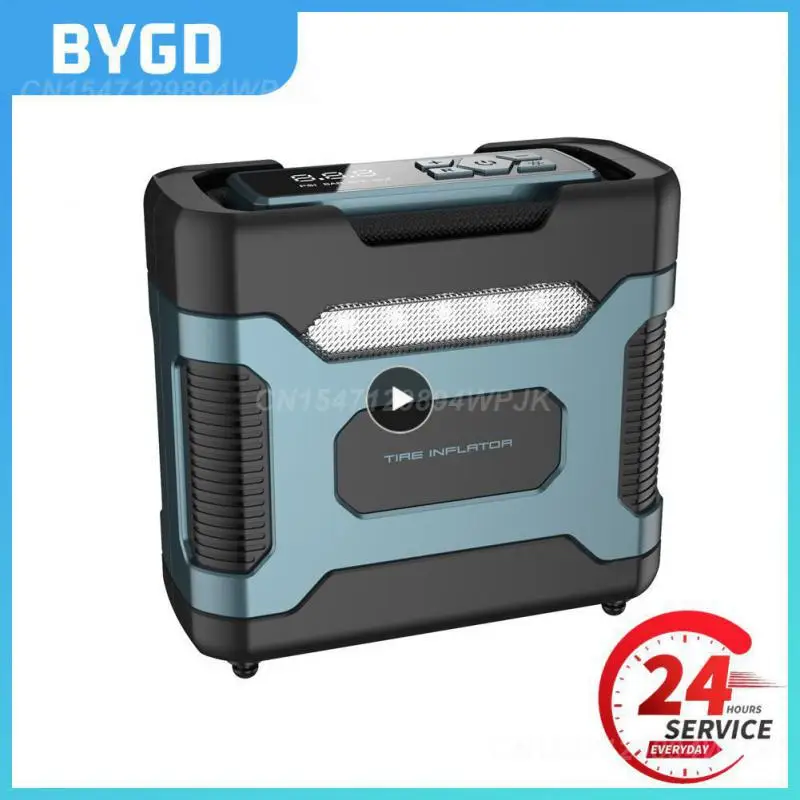 

Intelligent Digital Display Air Pump Dual-cylinder 12v Mini Car Air Pump Smart Digital Display Emergency Digital Tire Portable