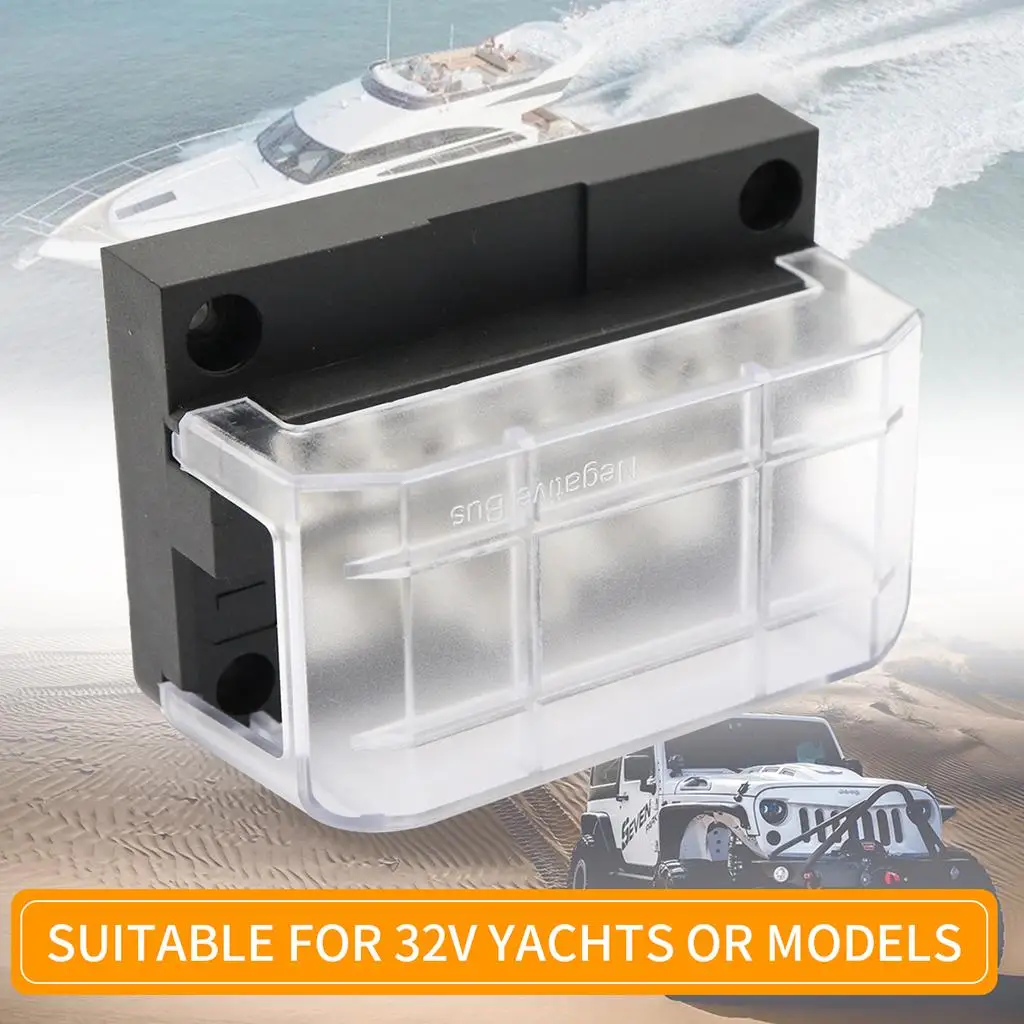 

12-блочный блок питания с отрицательными шинами 87X59X45 мм