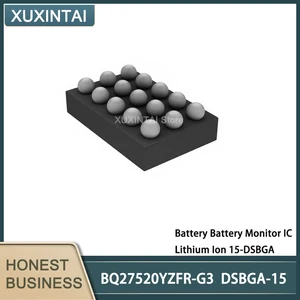 10Pcs/Lot BQ27520YZFR-G3 BQ27520YZFR Battery Battery Monitor IC Lithium Ion 15-DSBGA