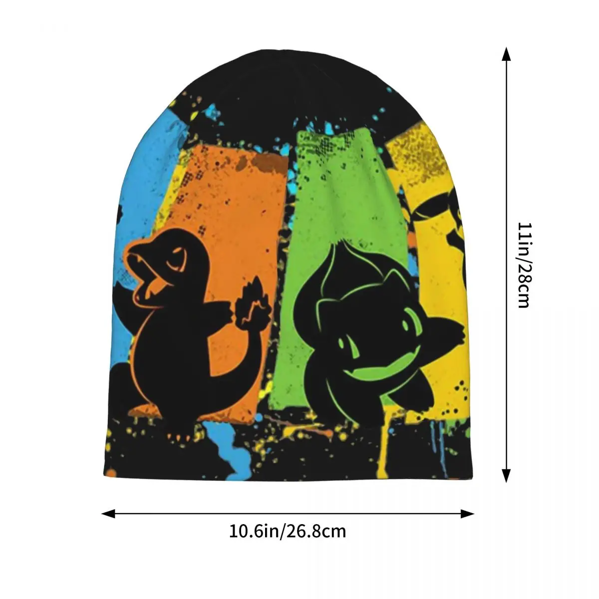 Pokequest головной убор для мужчин и женщин уличная тонкая шапка кепки с покемоном