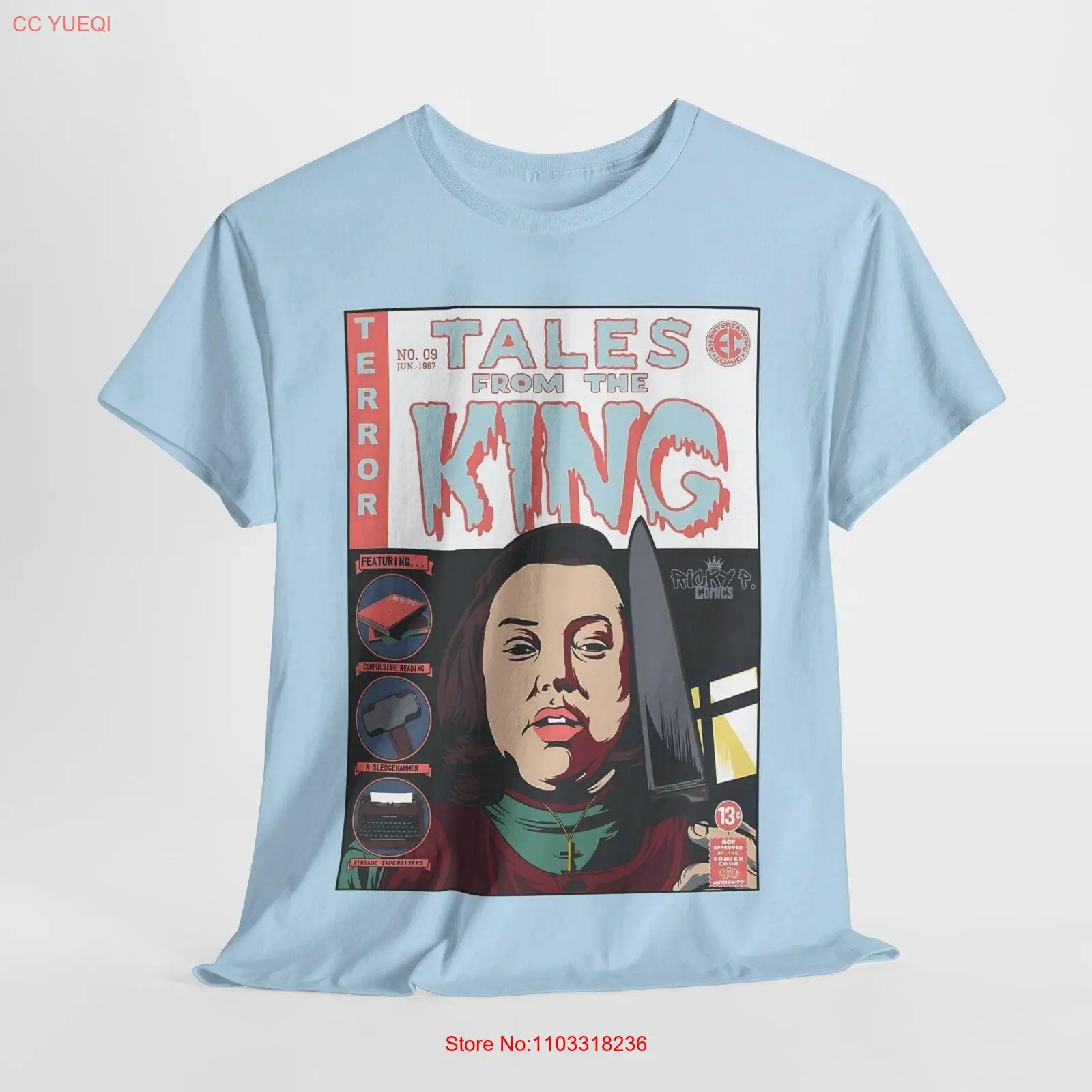 Футболка из тяжелого хлопка с изображением героев мультфильмов сериала Сказки