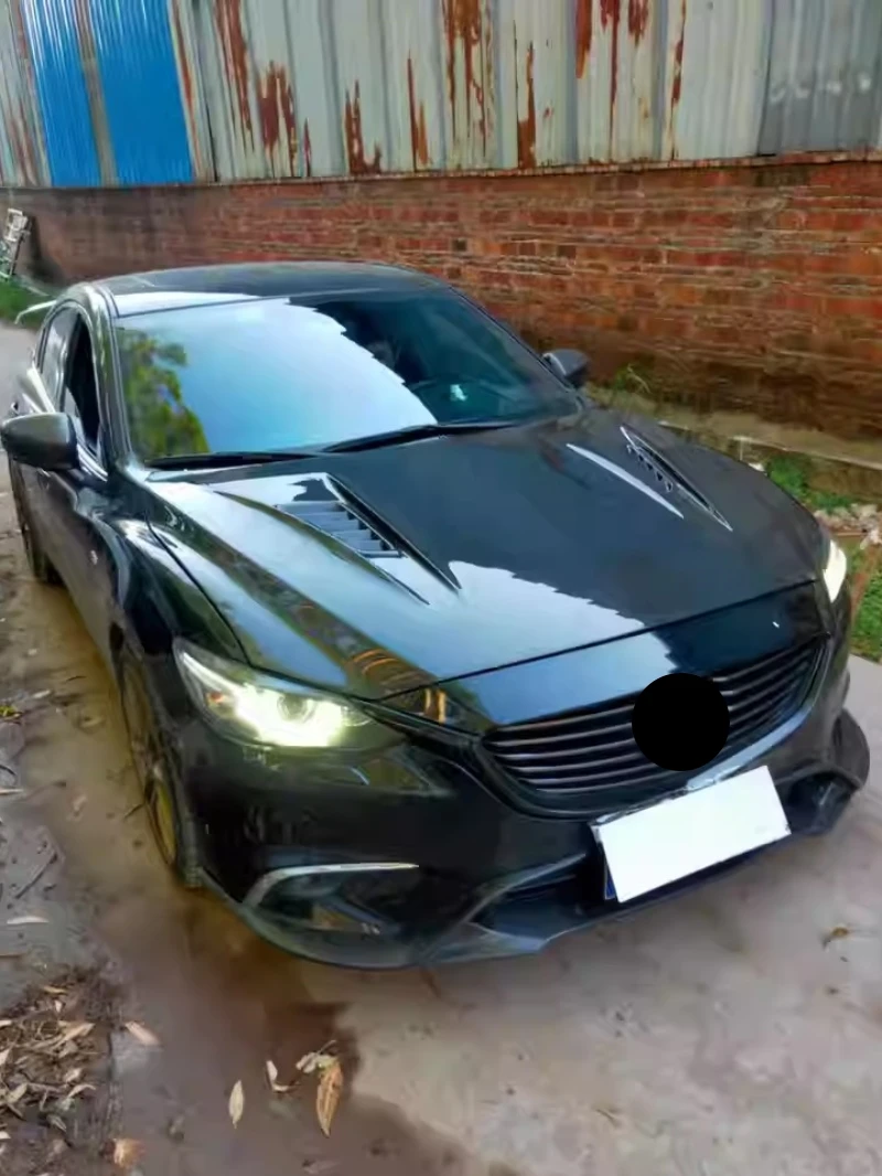 Передняя крышка двигателя из углеродного волокна капот для Mazda 6