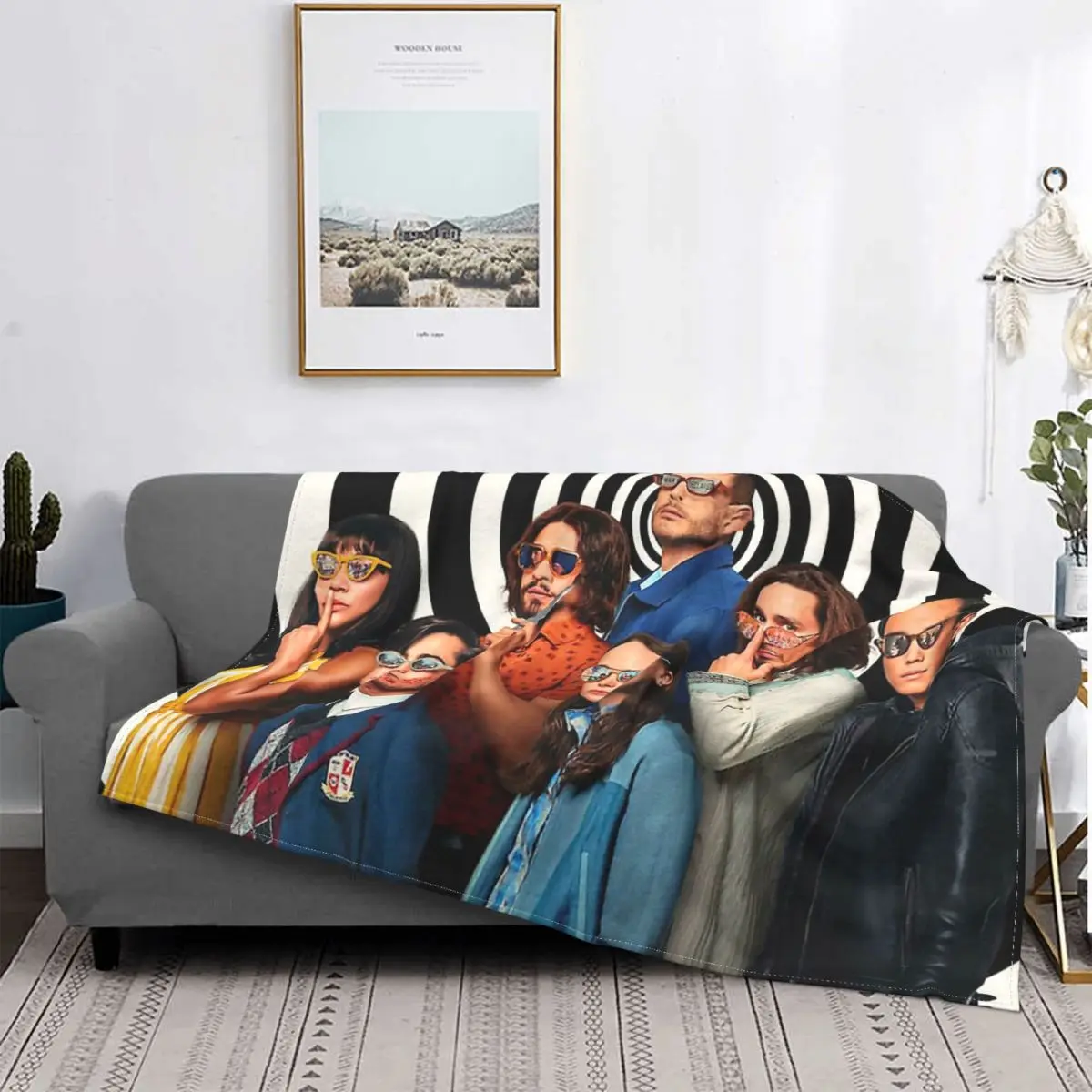 

Зонт Академия TV одеяло Фланелевое весенне-осеннее семейное теплое одеяло для зимнего постельного белья