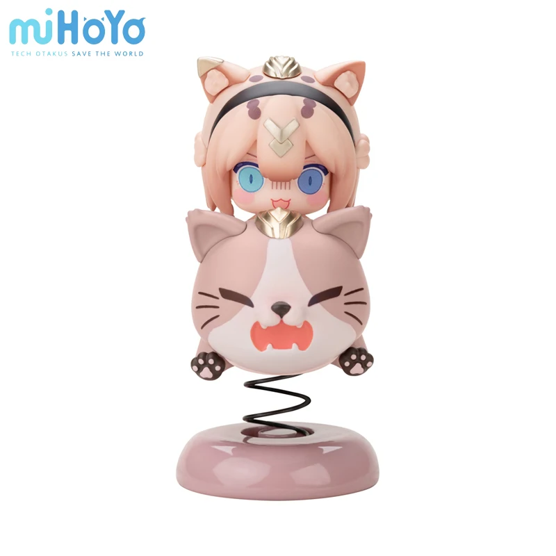 

Honkai Impact 3 Pardofelis Apex Happy Shake Cute Cartoon Nekomusume Tabletop Decoration Kawaii Kid Collectibles Display Pre Sale
