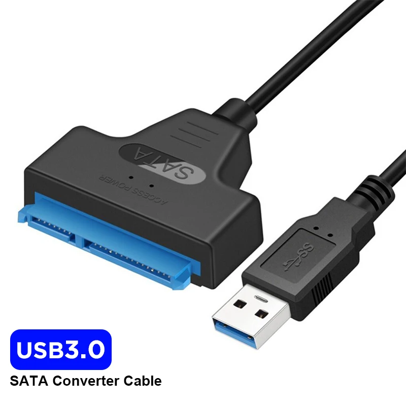 USB 3 0 SATA кабель адаптер Sata к Поддержка 2 5 дюйма внешний SSD HDD жесткий диск 22 Pin