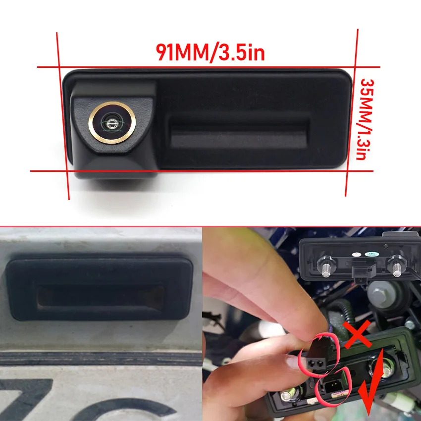 ПЗС HD 170 ° Камера заднего вида рыбий глаз для Skoda Superb MK2 2008 2009 2010 2011 2012 2013 2014 камера