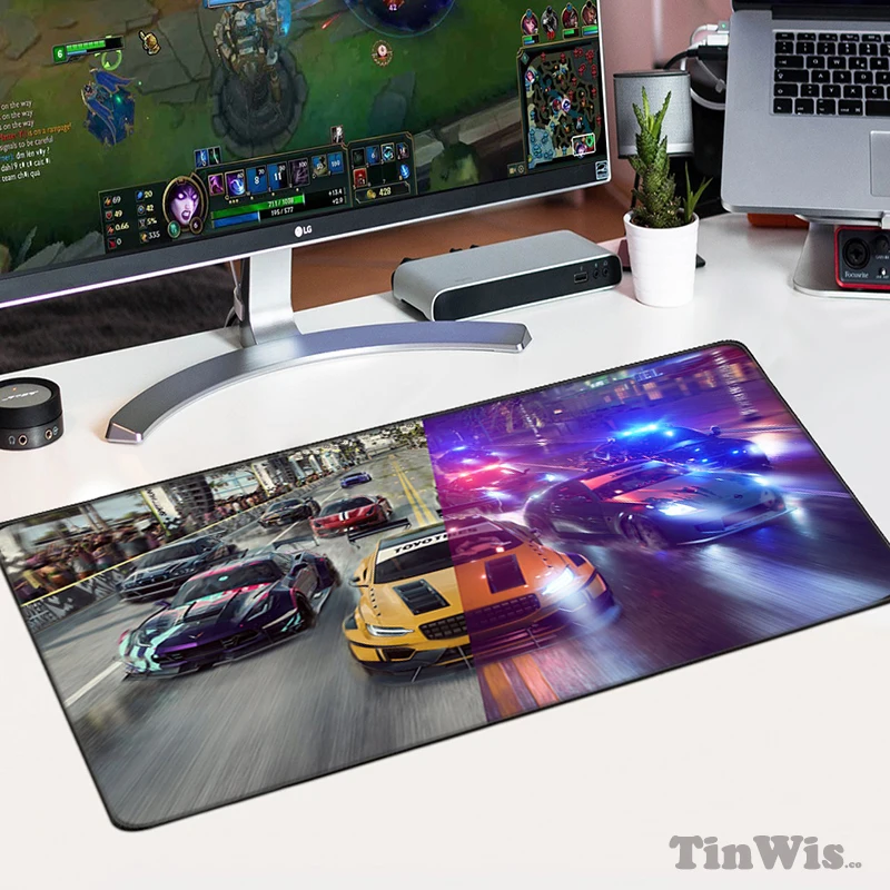 

Need For Speed Computer Mouse Pad Kawaii Office Cool Car Keyboard Wireless Gaming Laptops Anime Mats Deskmat Mause Cute Pads Ped