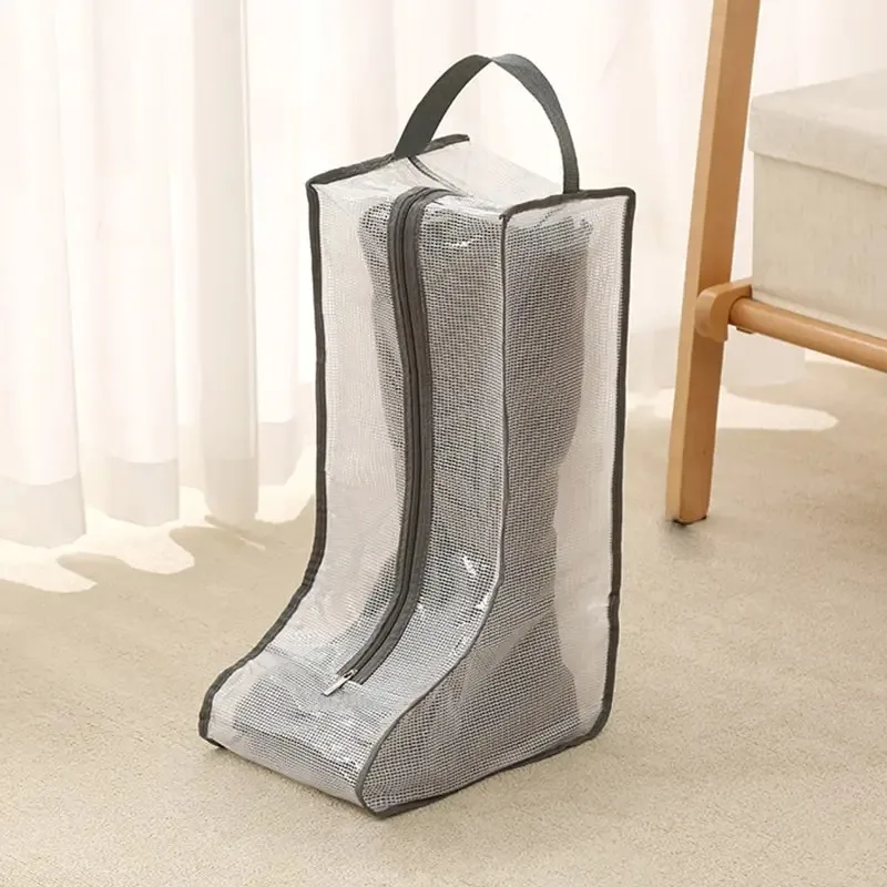 

Прозрачный сетчатый чехол для обуви