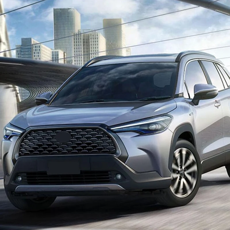 4 шт. декоративные накладки на внутреннюю дверную ручку для Toyota Corolla Cross 2020 2021