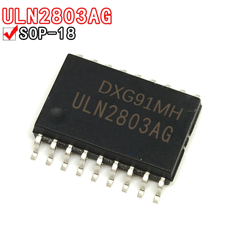 10 шт. ULN2803AG ULN2803AFWG 7,2 мм широкополосный патч SOP18