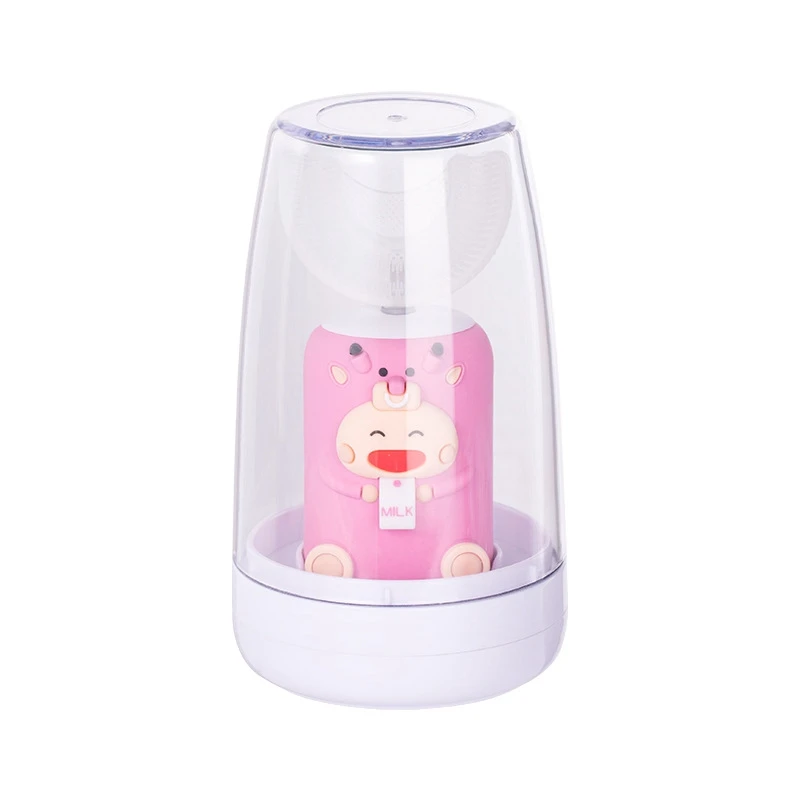 

Baby Intelligent Ultrasonic Toothbrush U-Shaped Cartoon Electric Full-Automatic Whitening U-Shaped Tooth Cleaner