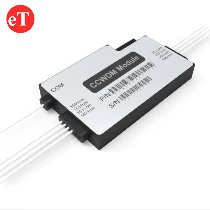 8-канальное устройство фильтра CCWDM WDM компактный волоконно-оптический