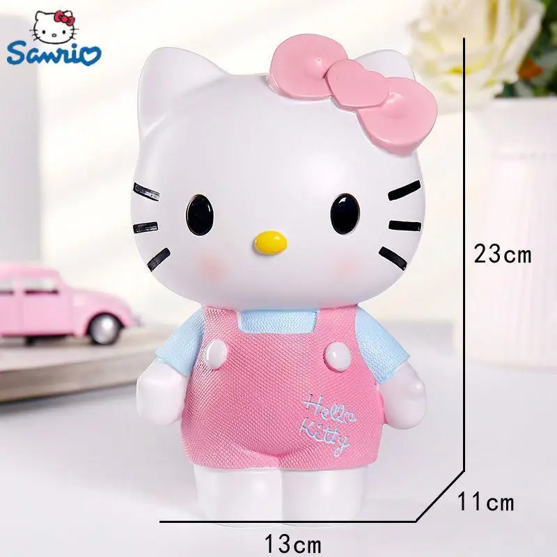 

Новинка, копилка Hello Kitty для детей, креативная копилка, милая копилка, безопасная копилка для денег, копилка для монет, игрушка для девочек