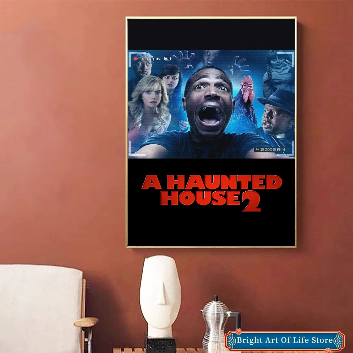 

Постер из фильма «Дом с приведениями» 2 (2014), художественная Обложка со звездой, фотопечать, Декор для дома в квартире, настенная живопись (без рамки)