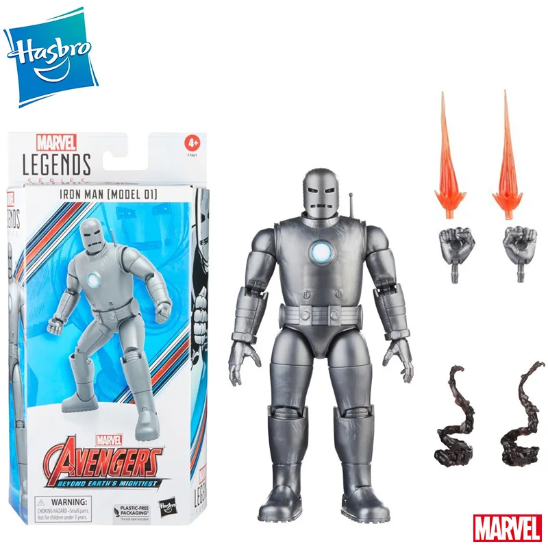 

В наличии Hasbro серии Marvel Legends Мстители 60-я годовщина Железный человек (модель 01) 6-дюймовые Аниме фигурки модели игрушки