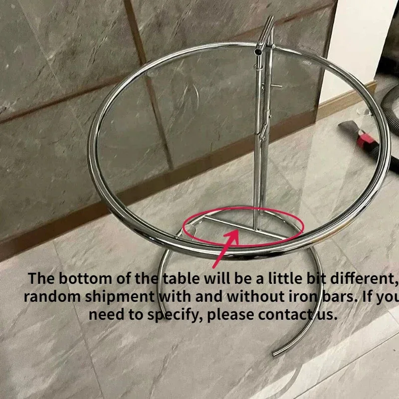 Скандинавский креативный стеклянный журнальный столик с подъемником прозрачный