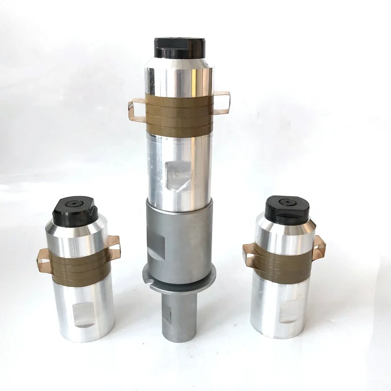 20KHZ 2000W Piezoelectric Ultrasonic Welding Transducer/Sensor/Converter With Booster Used On Plastic Welder