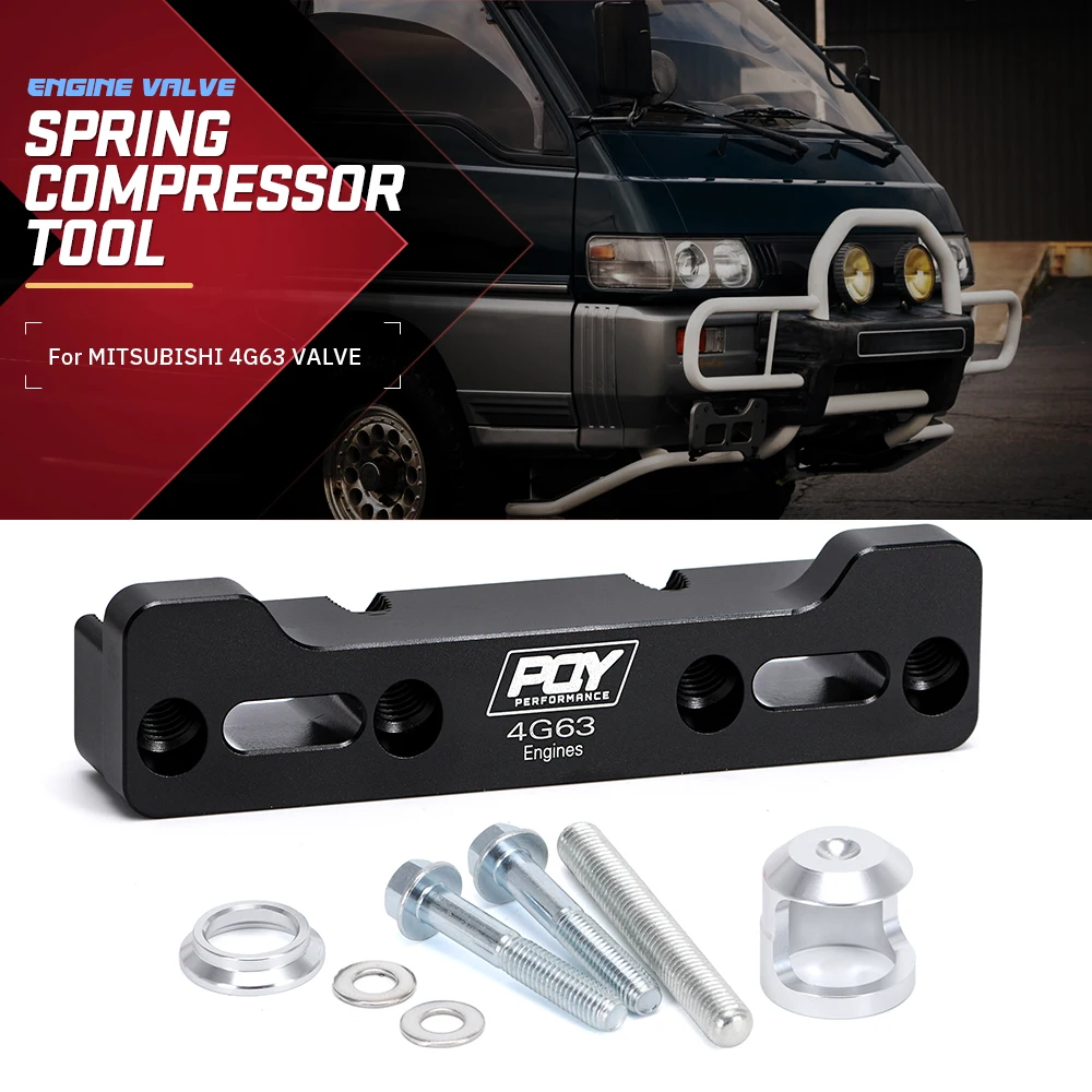 VR-Алюминиевый клапан пружинный компрессор инструмент для MITSUBISHI ECLIPSE / TALON Evo 8 9 4G63