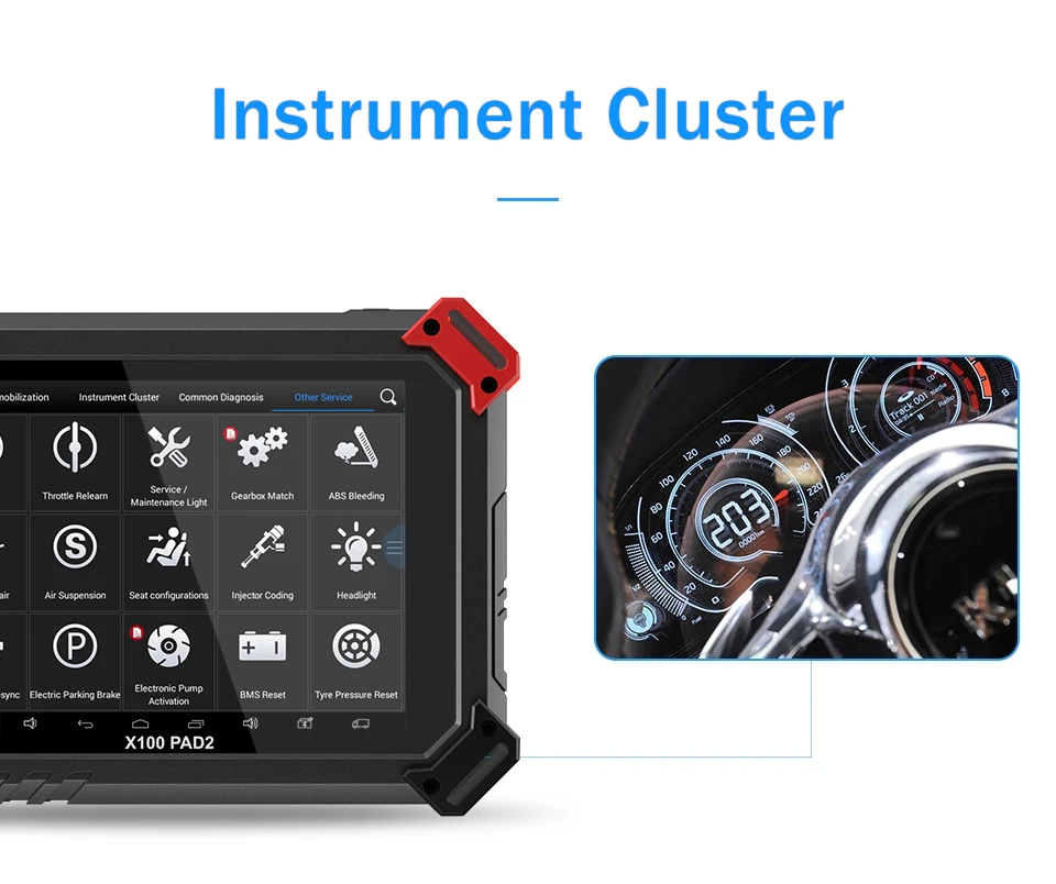 Автомобильный диагностический сканер XTOOL X100 PAD2 Pro OBD2 Программатор ключей