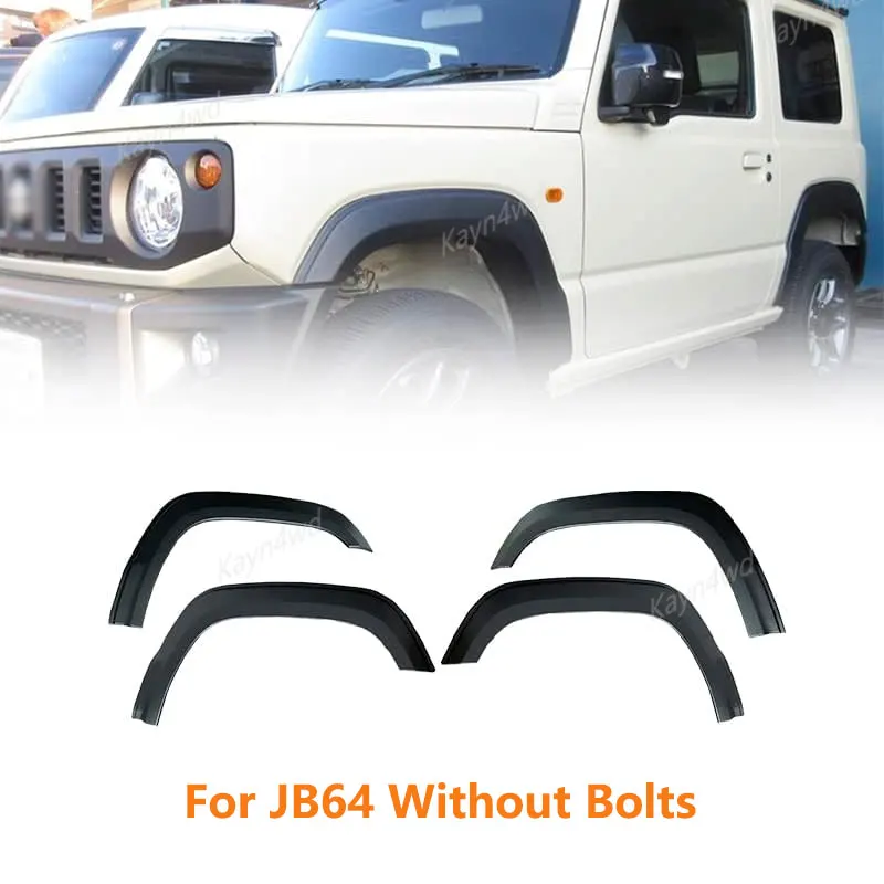 

Внедорожные 4x4 внешние аксессуары для автомобиля, расширители крыльев из АБС-пластика, защита колесной арки, брызговик для Suzuki Jimny JB64 JB74 2019-2025 гг.