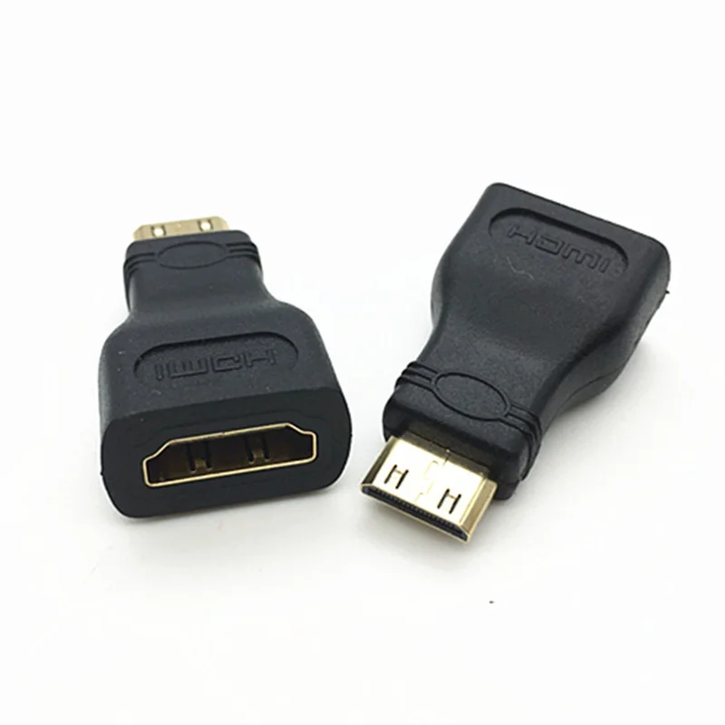 Male to Female Converter Mini HDMI-compatible Connector for HDTV 1080p HD TV Camcorder Micro Extension Cable Adapter